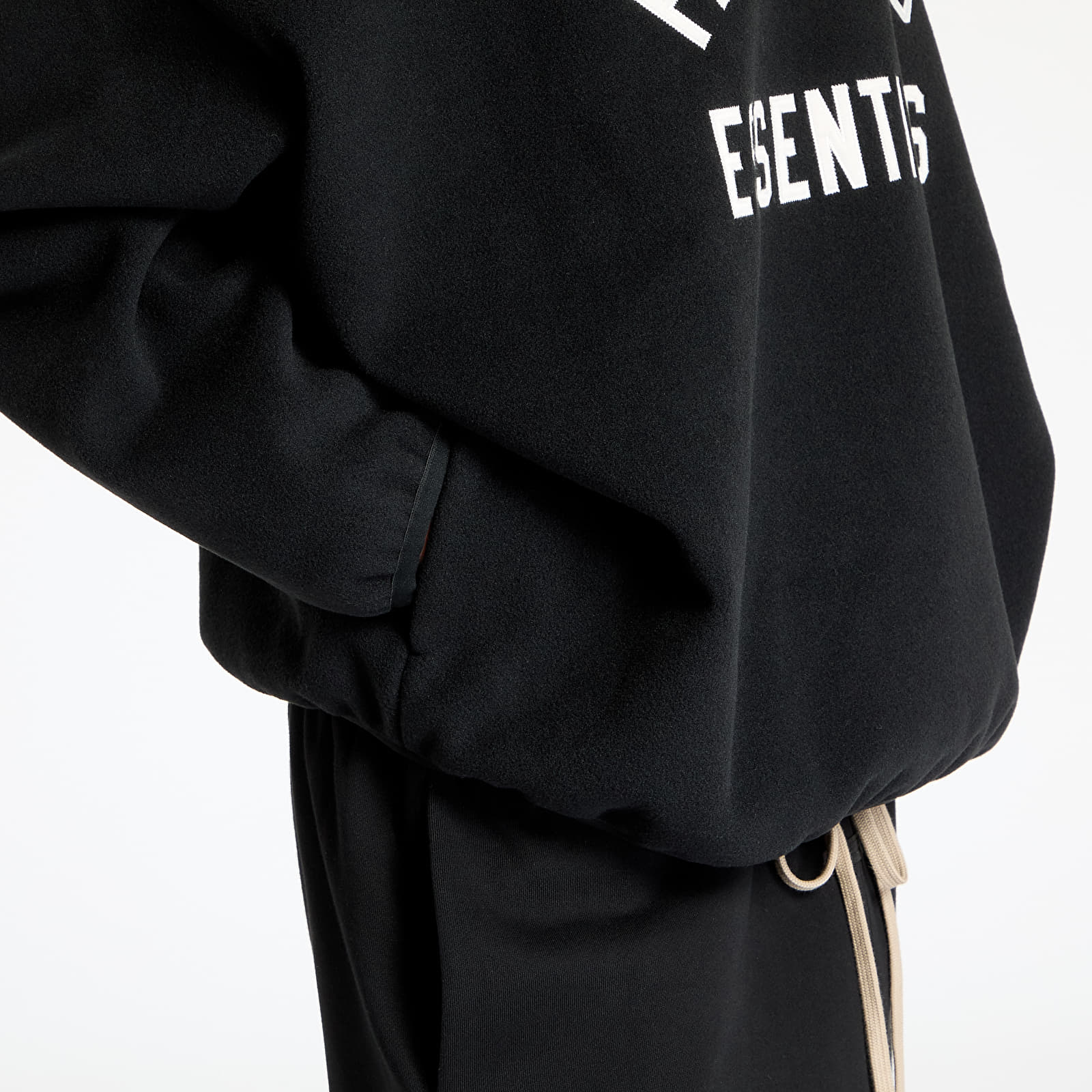 Sweatjacken und Sweatshirts Fear Of God ESSENTIALS Brushed Hoodie Black