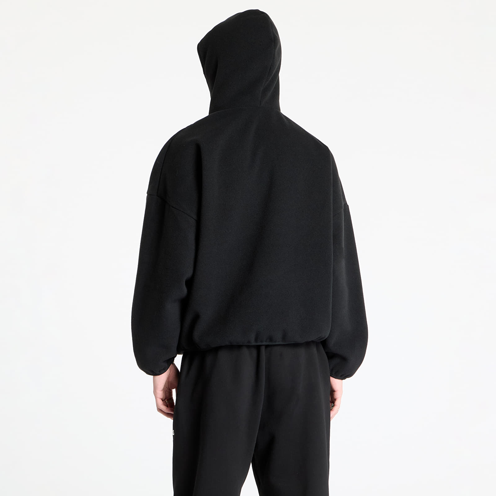 Sweatjacken und Sweatshirts Fear Of God ESSENTIALS Brushed Hoodie Black
