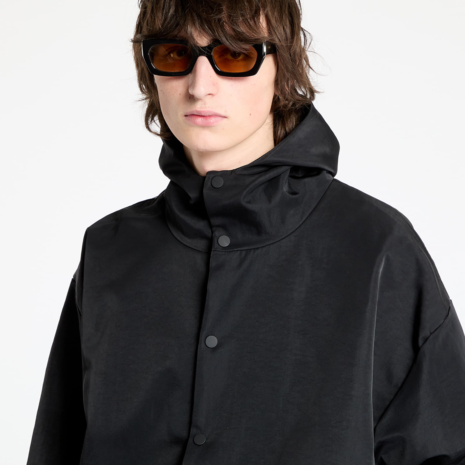 Men's jackets Fear Of God ESSENTIALS Textured Nylon Hooded