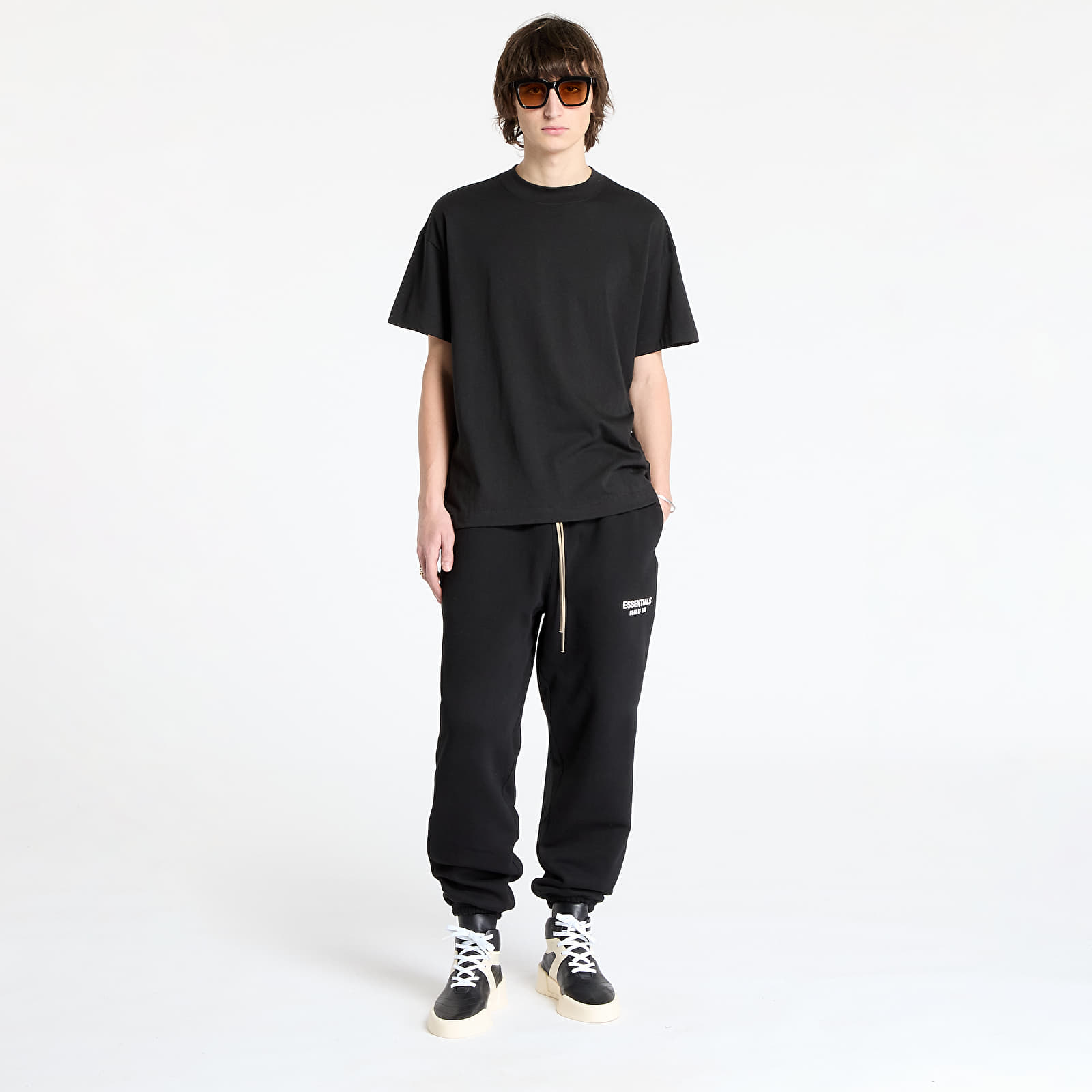 Pólók Fear Of God ESSENTIALS 3-Pack Essential Tee Black