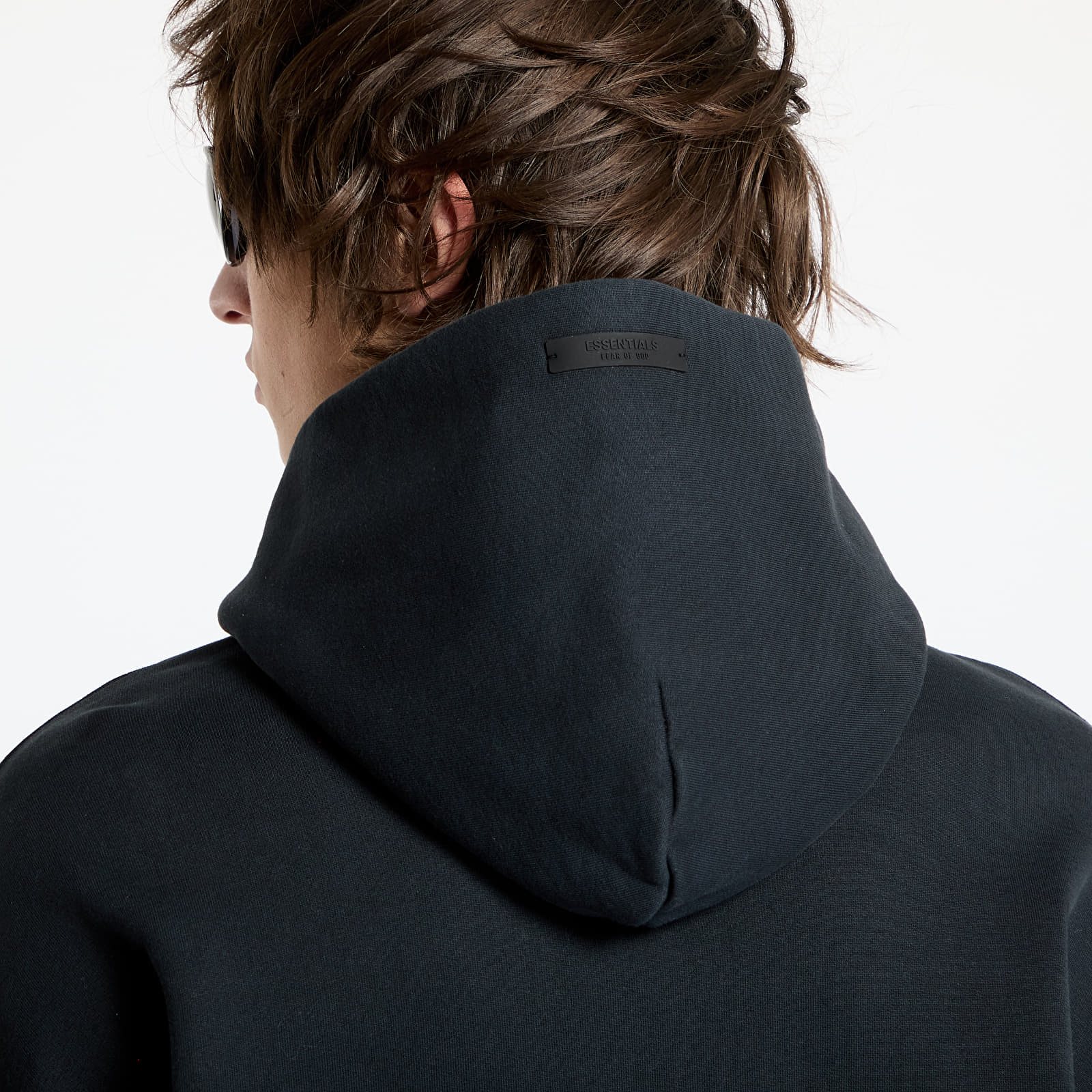 Hoodies and sweatshirts  Fear Of God ESSENTIALS Heavy Fleece Vintage Shrunken Hoodie Black
