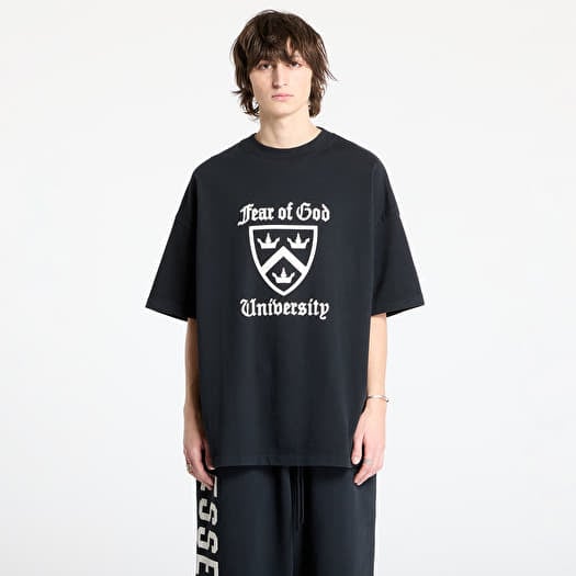 T-shirt Fear Of God ESSENTIALS Heavy Crewneck Tee Black