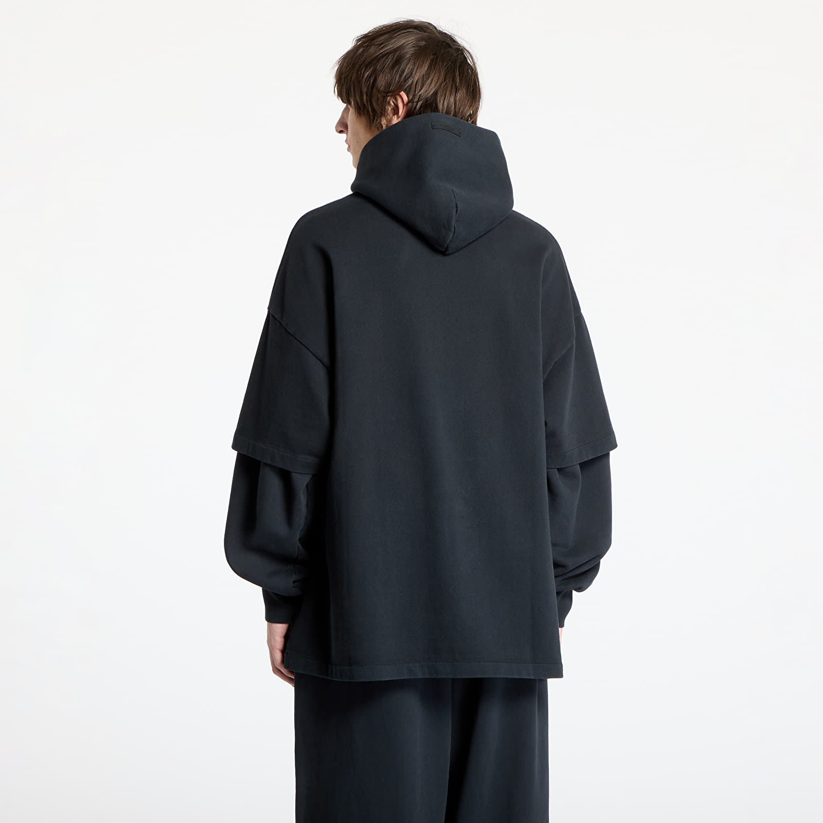 Pólók Fear Of God ESSENTIALS Heavy Crewneck Tee Black