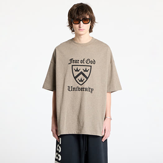 T-shirt Fear Of God ESSENTIALS Heavy Crewneck Tee Heather Gray