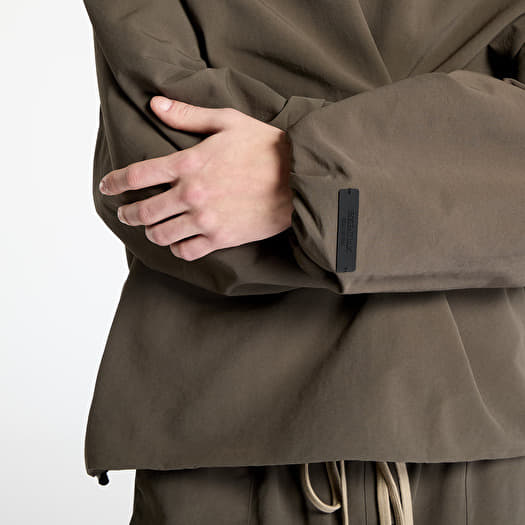 Jackets Fear Of God ESSENTIALS Military Nylon Hooded Anorak Brown