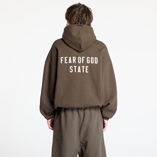 FOG ESSENTIALS HEAVY FLEECE FULLZIP HOODIE BROWN フーディー Fear of God ESSENTIALS Brown Heavy Fleece Fullzip Hoodie