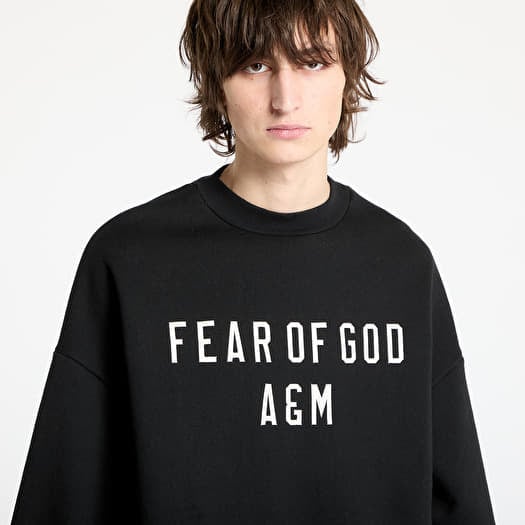 国内発送【FEAR OF GOD ESSENTIALS】HEAVY FLEECE CREWNECK Fear of God ESSENTIALS Military Fleece Crew Neck Sweatshirt