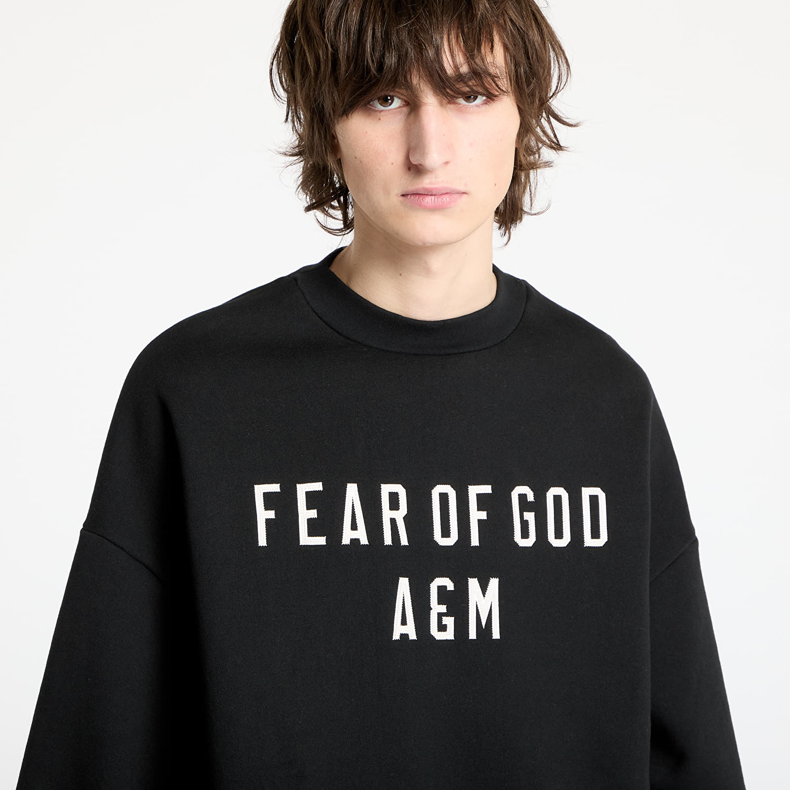 Hoodies and sweatshirts Fear Of God ESSENTIALS Heavy Fleece Crewneck Black
