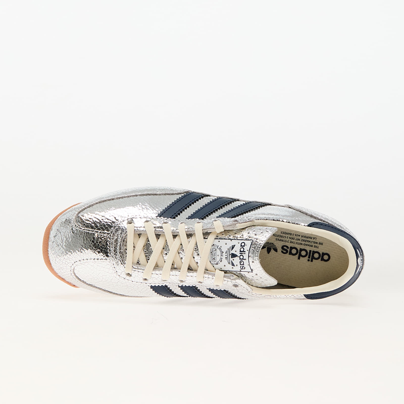 Încălțăminte și sneakerși pentru femei adidas Sl 72 Og W Silver Met./ Collegiate Navy/ Off White
