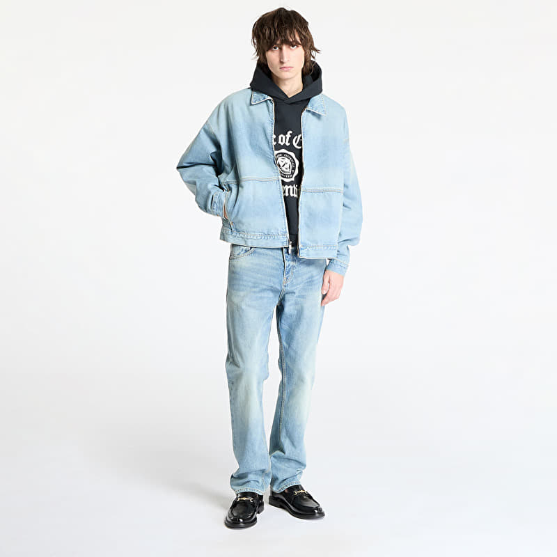 Fear Of God ESSENTIALS Denim Trucker Jacket Vintage Blue | Footshop