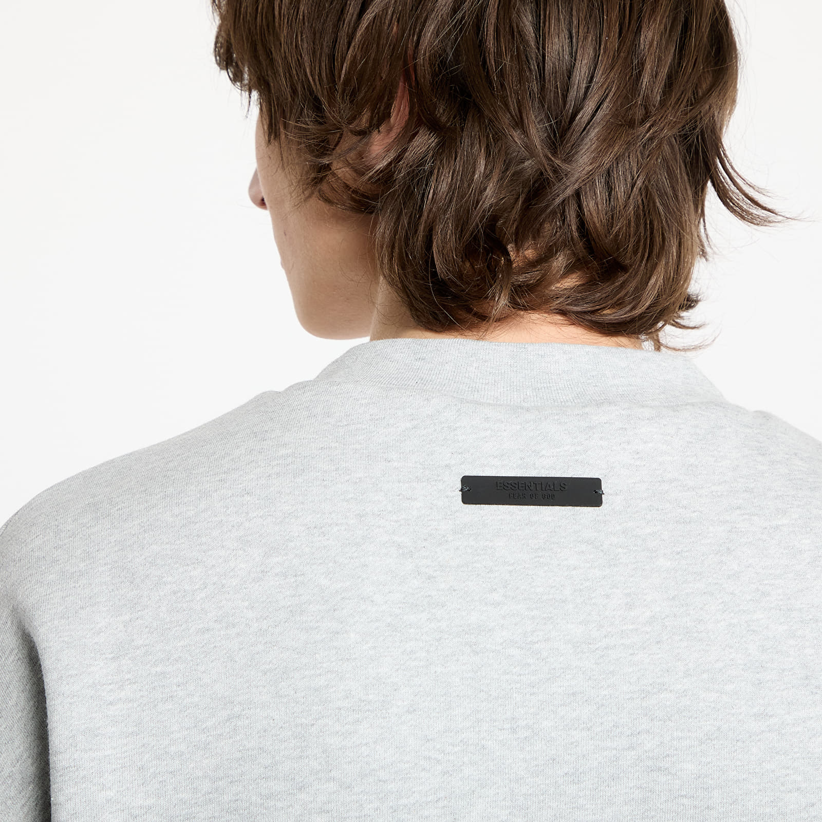 Hoodies and sweatshirts  Fear Of God ESSENTIALS Fleece Crewneck Light Heather Gray