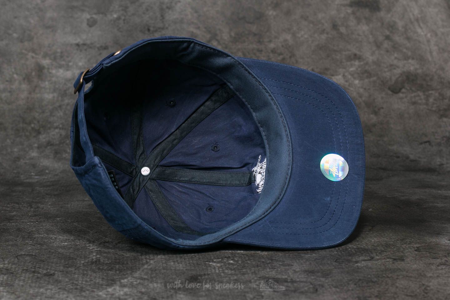 Cappelli Stüssy Wax Cotton Low Pro Cap Blue