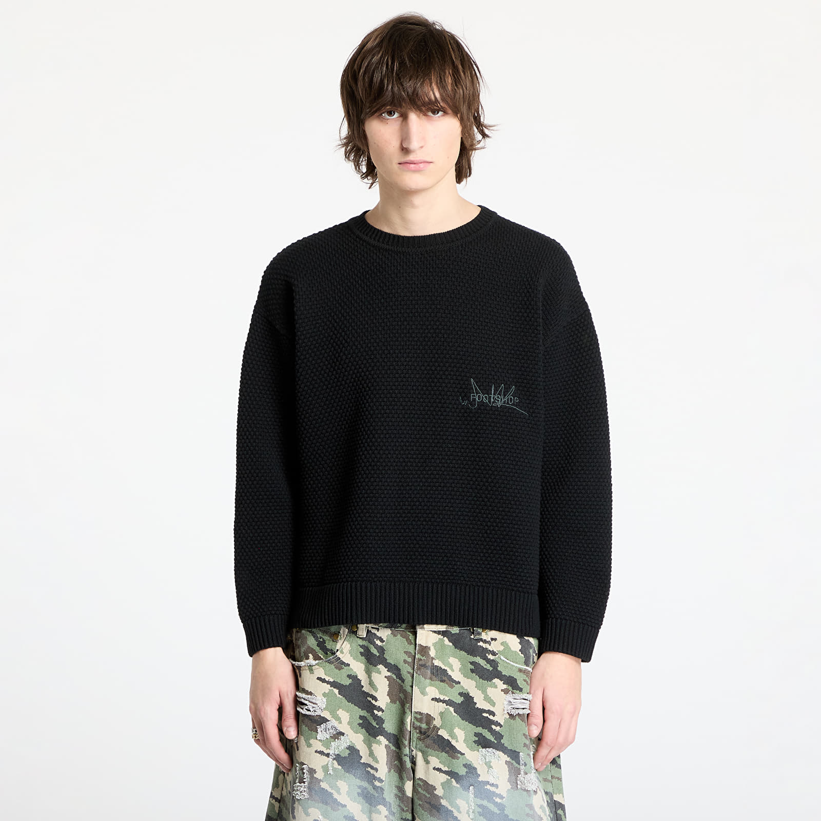 Swetry FTSHP Everyday Sweater UNISEX Black