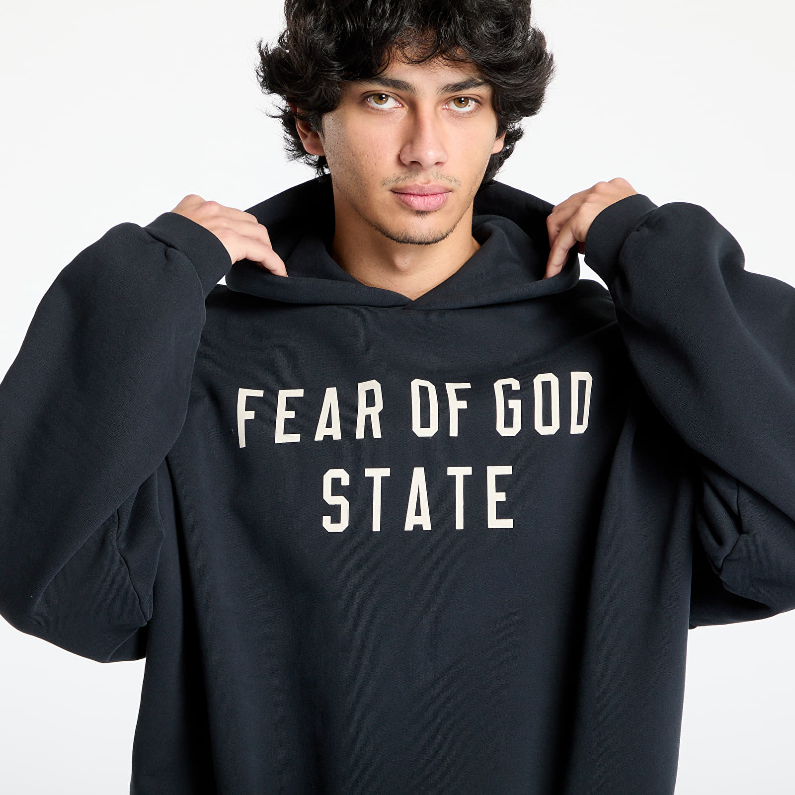 Sweatjacken und Sweatshirts Fear Of God ESSENTIALS Heavy Fleece Hoodie Black