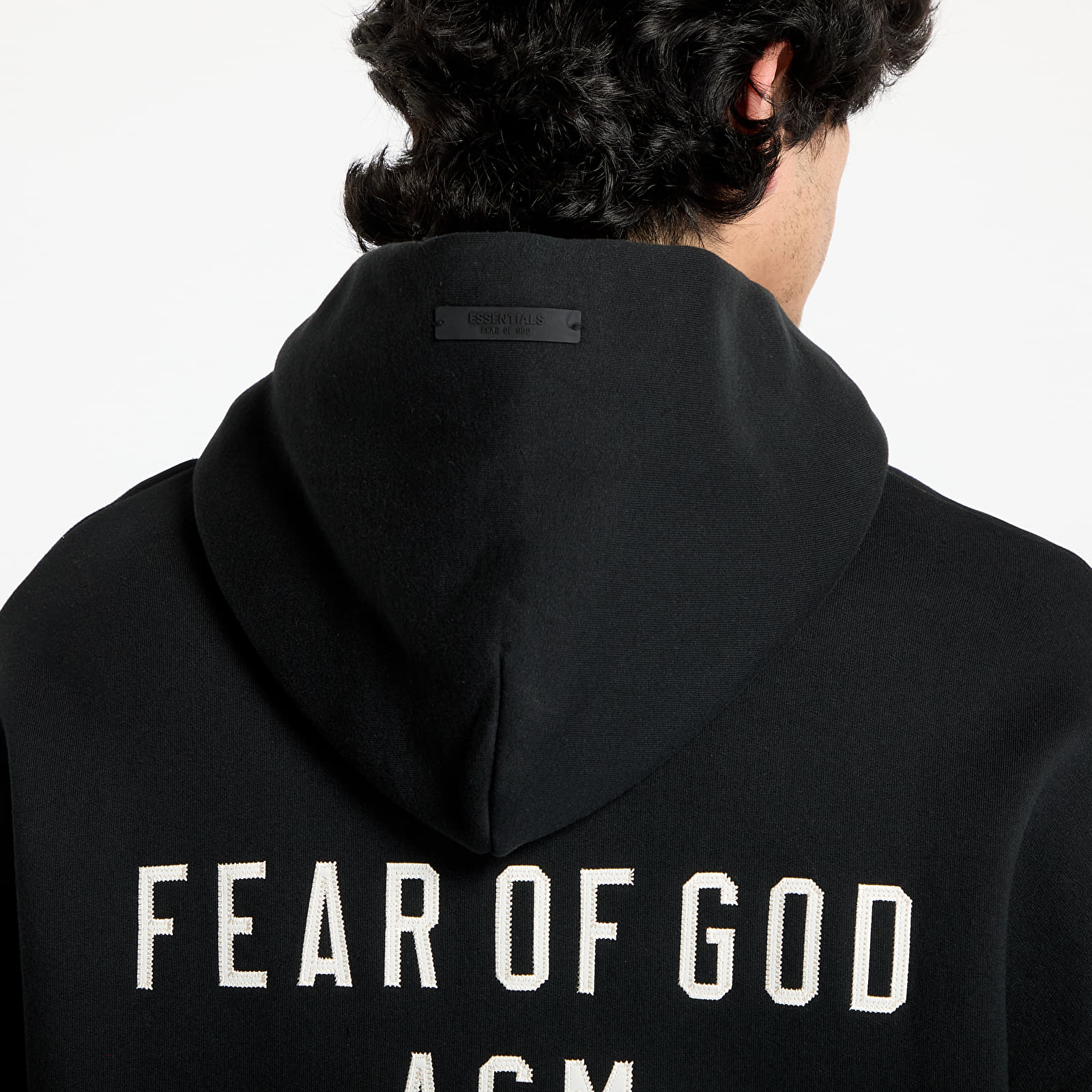 Felpe Fear Of God ESSENTIALS Heavy Fleece Fullzip Hoodie Black