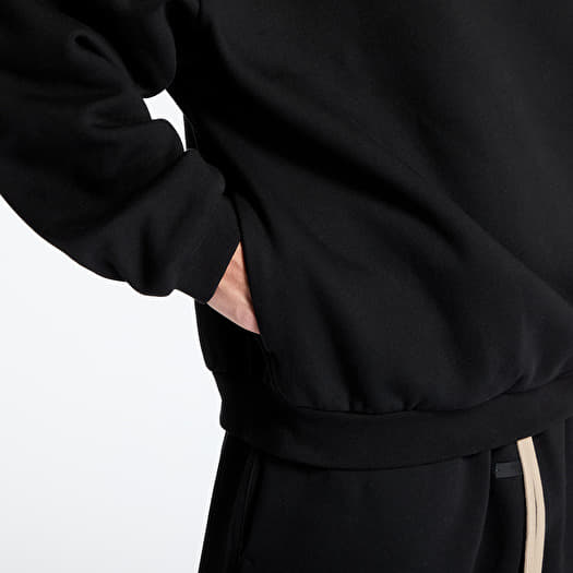 Fear Of God ESSENTIALS Fleece Crewneck Black | Footshop