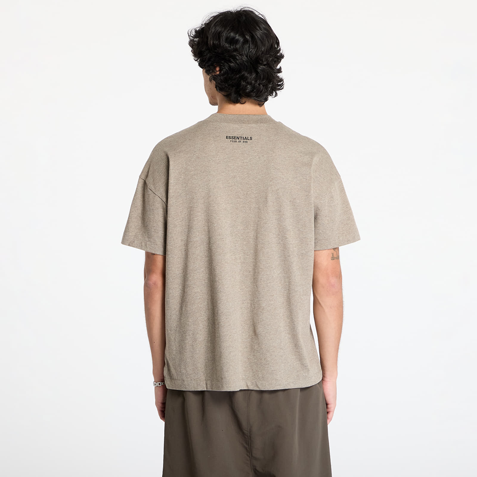 T-Shirts Fear Of God ESSENTIALS 3-Pack Essential V-Neck T-Shirt Heather Gray