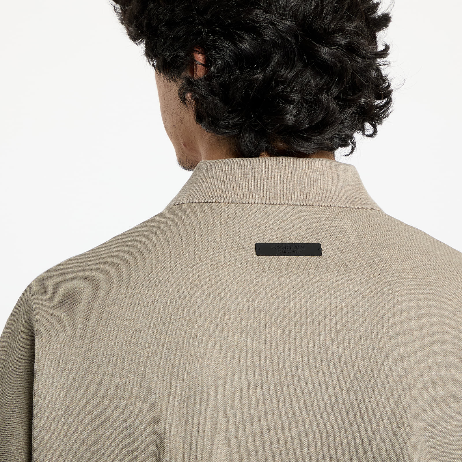 Tricouri Fear Of God ESSENTIALS Pique Polo Heather Gray