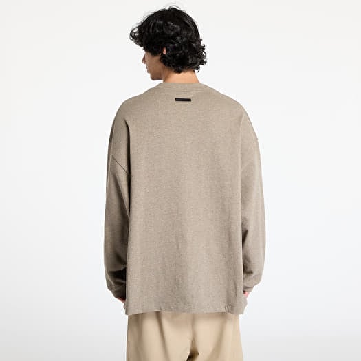 T-shirts Fear Of God ESSENTIALS Heavy Longsleeve Tee Heather
