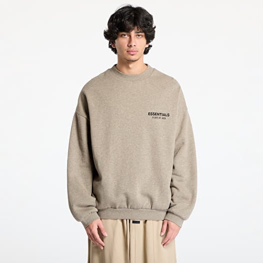 Fear Of God ESSENTIALS Fleece Crewneck Heather Gray