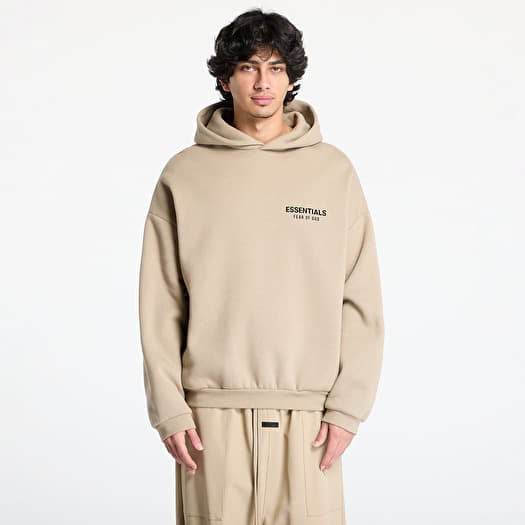 Fear Of God ESSENTIALS Fleece Hoodie Desert Sand