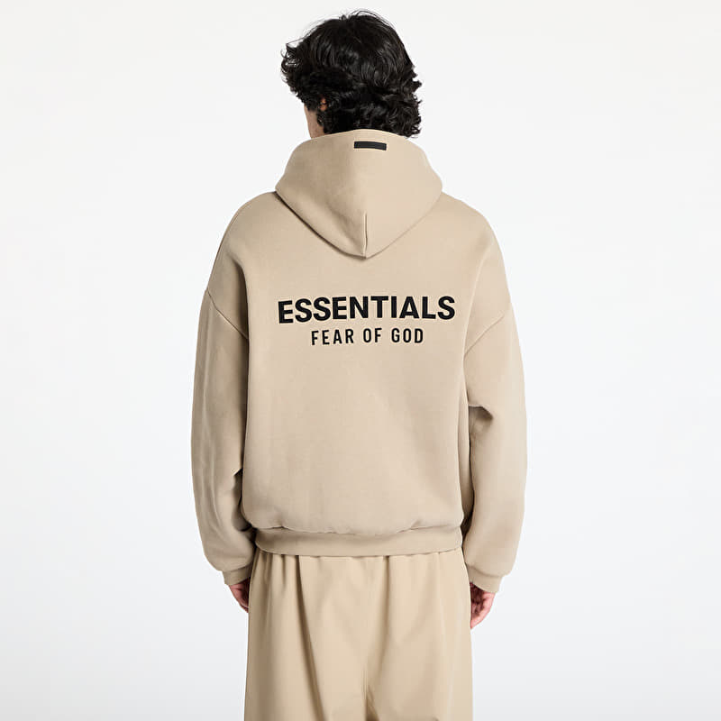 Fear Of God ESSENTIALS Fleece Hoodie Desert Sand | Footshop