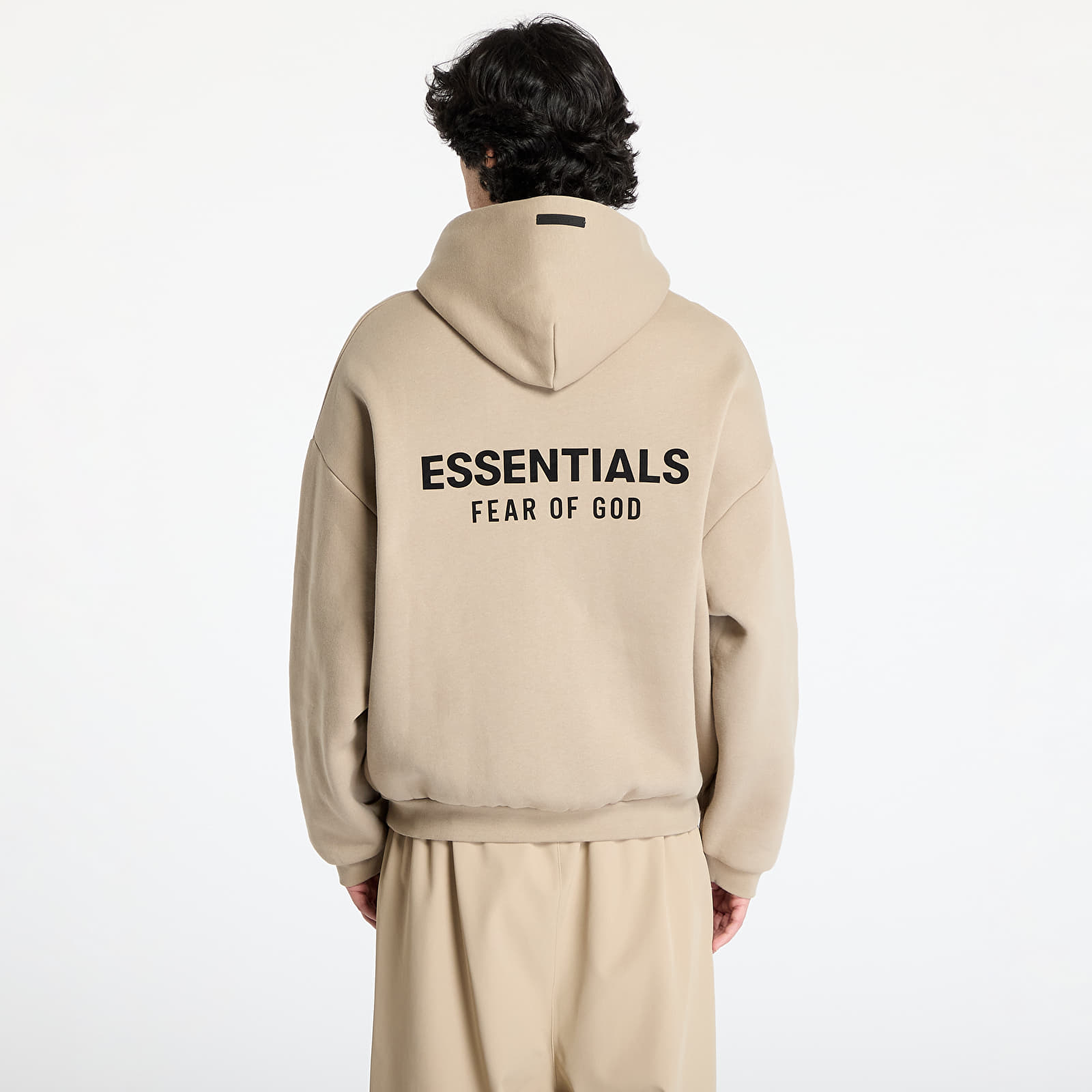 Hoodies e sweatshirts Fear Of God ESSENTIALS Fleece Hoodie Desert Sand