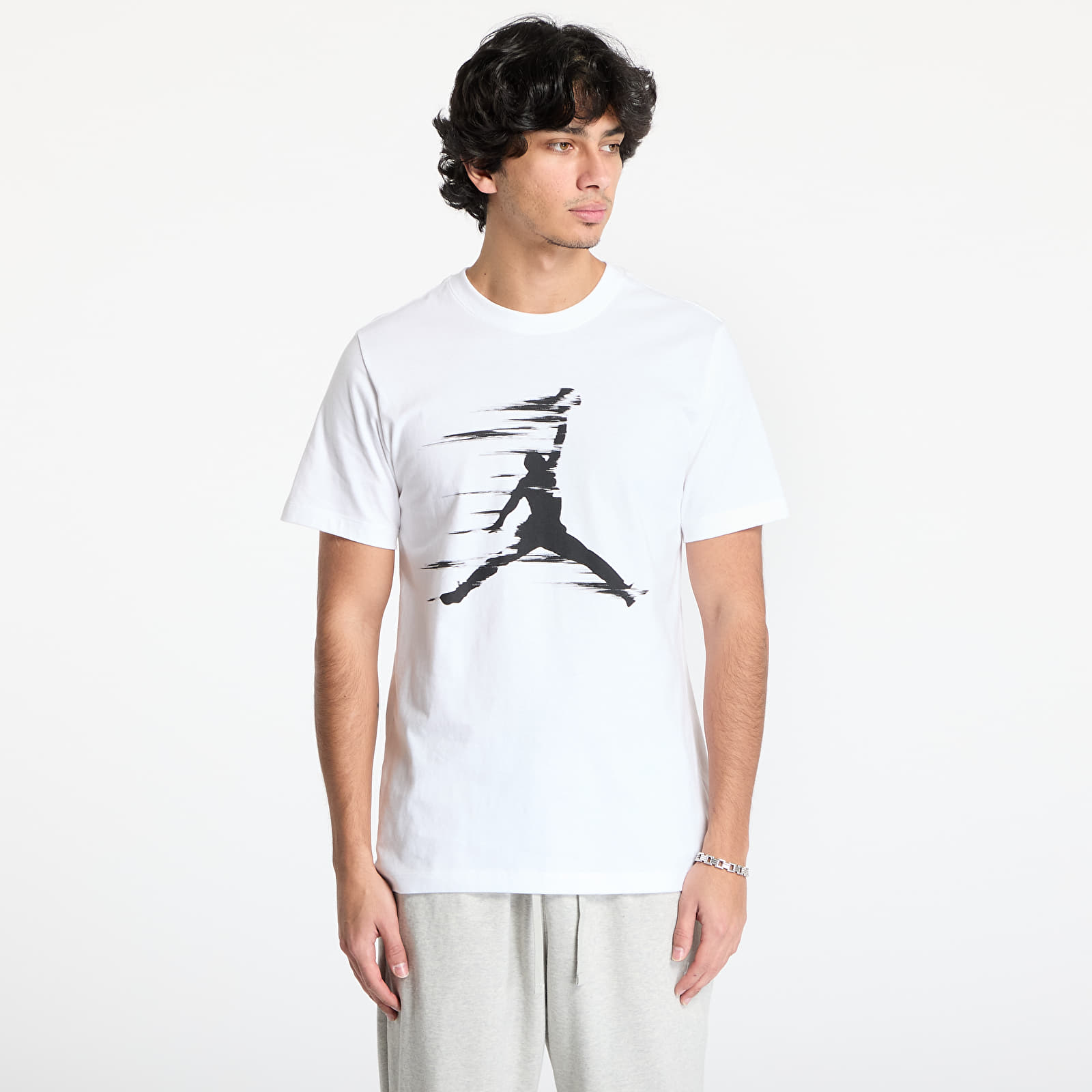 T-Shirts Jordan MVP Men's Jumpman T-Shirt White/ Black/ Black