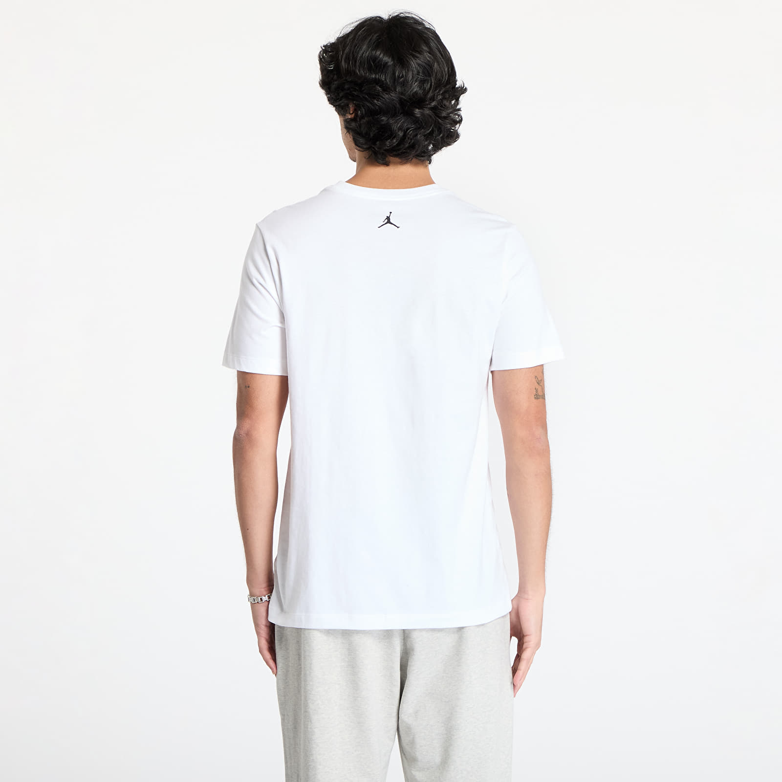 T-Shirts Jordan MVP Men's Jumpman T-Shirt White/ Black/ Black