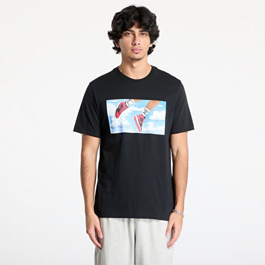 Tričko Jordan Flight Essentials Men's T-Shirt Black/ White