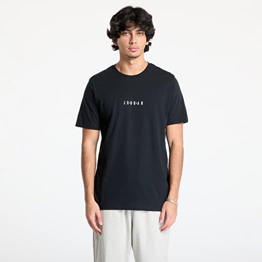 Tričko Jordan Air Men's T-Shirt Black/ Sail/ Sail