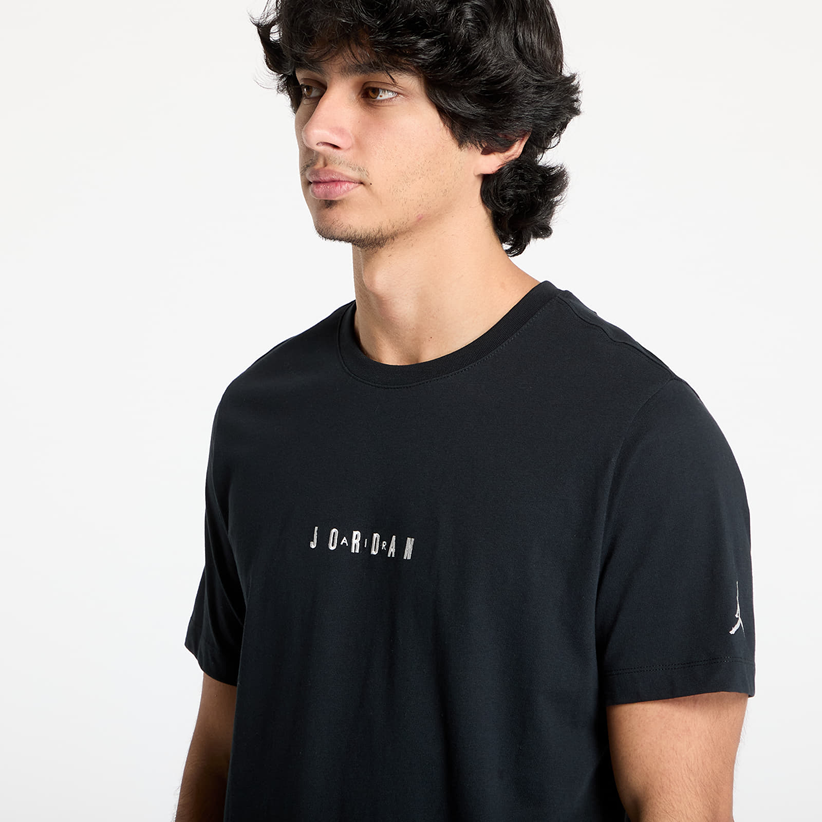 T-shirts Jordan Air Men's T-Shirt Black/ Sail/ Sail
