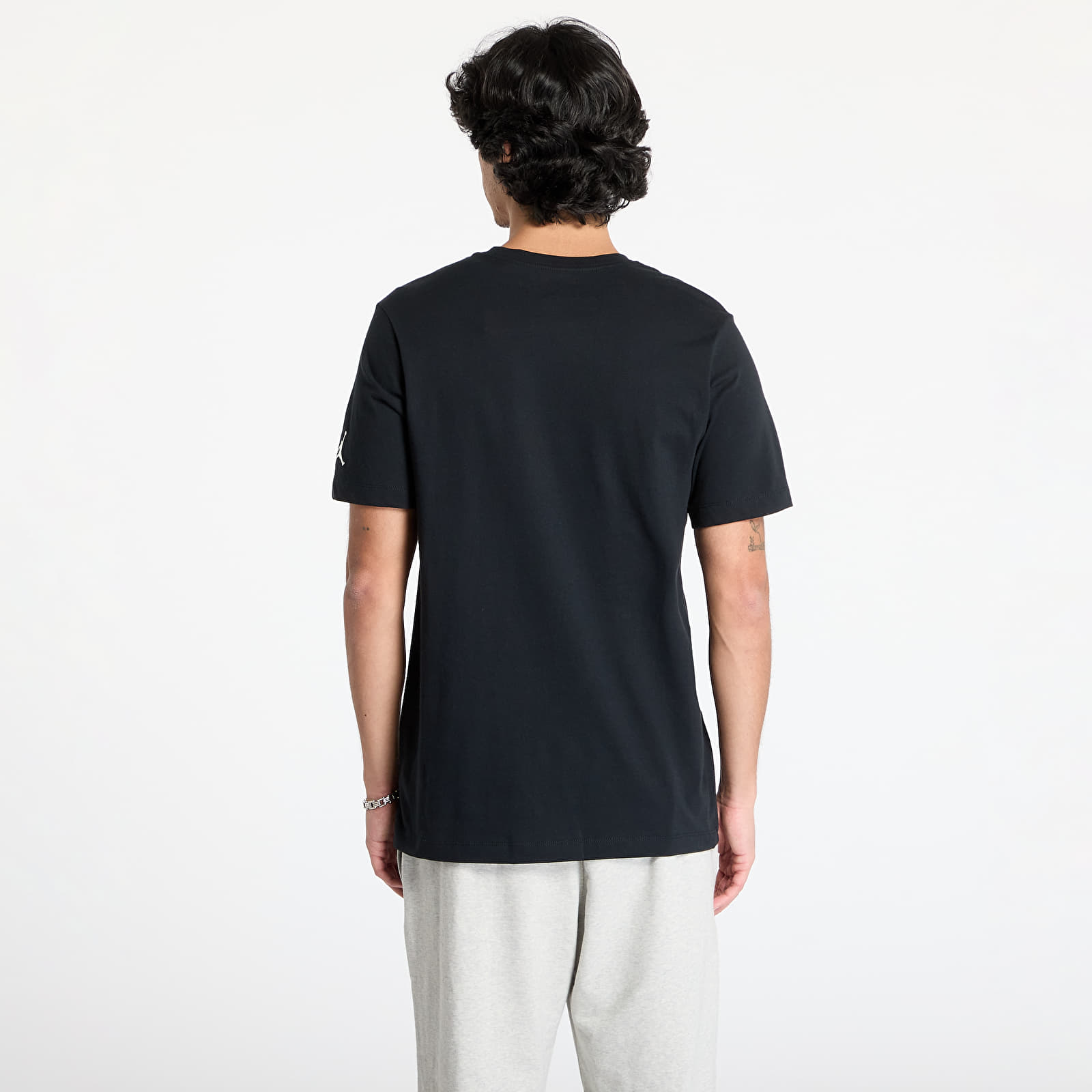 T-shirts Jordan Air Men's T-Shirt Black/ Sail/ Sail