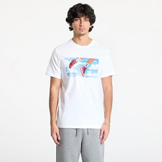 Tričko Jordan Flight Essentials Men's T-Shirt White/ Black