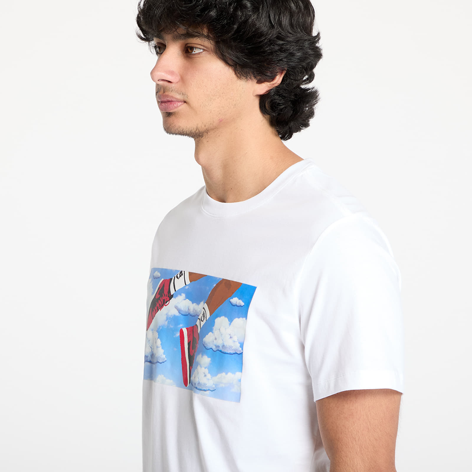 Футболки Jordan Flight Essentials Men's T-Shirt White/ Black