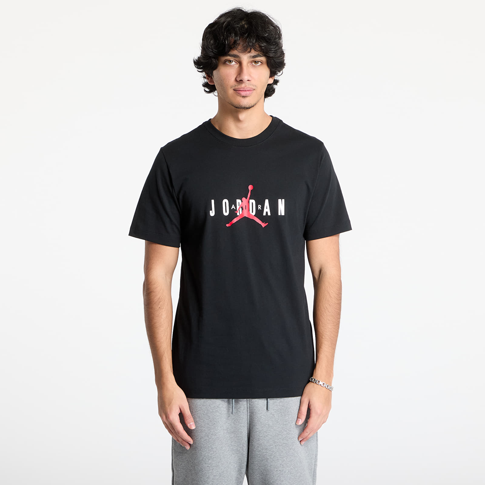 T-Shirts Jordan Air Men's Stretch T-Shirt Black