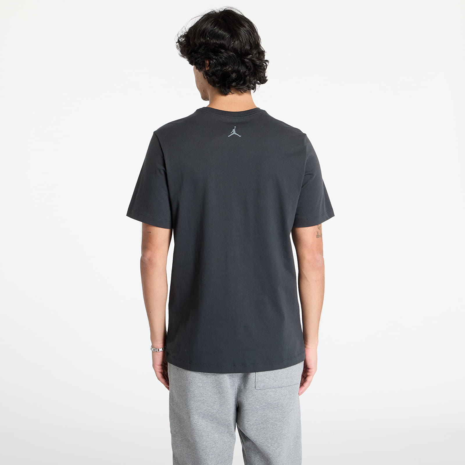 T-Shirts Jordan Men's T-Shirt Off Noir/ Smoke Grey