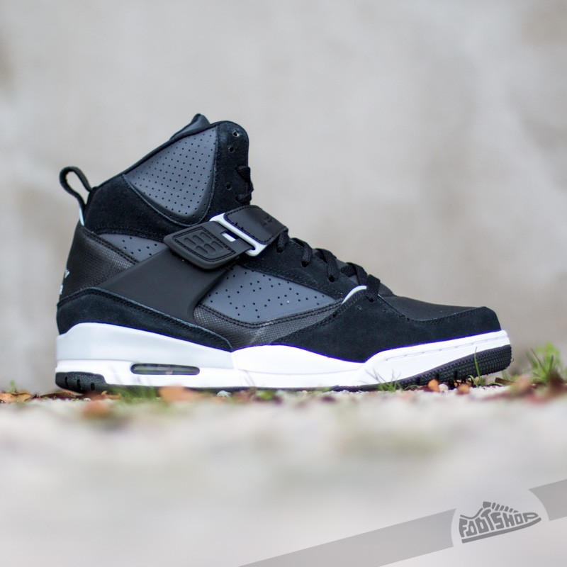 Air jordan flight 45 high black on sale
