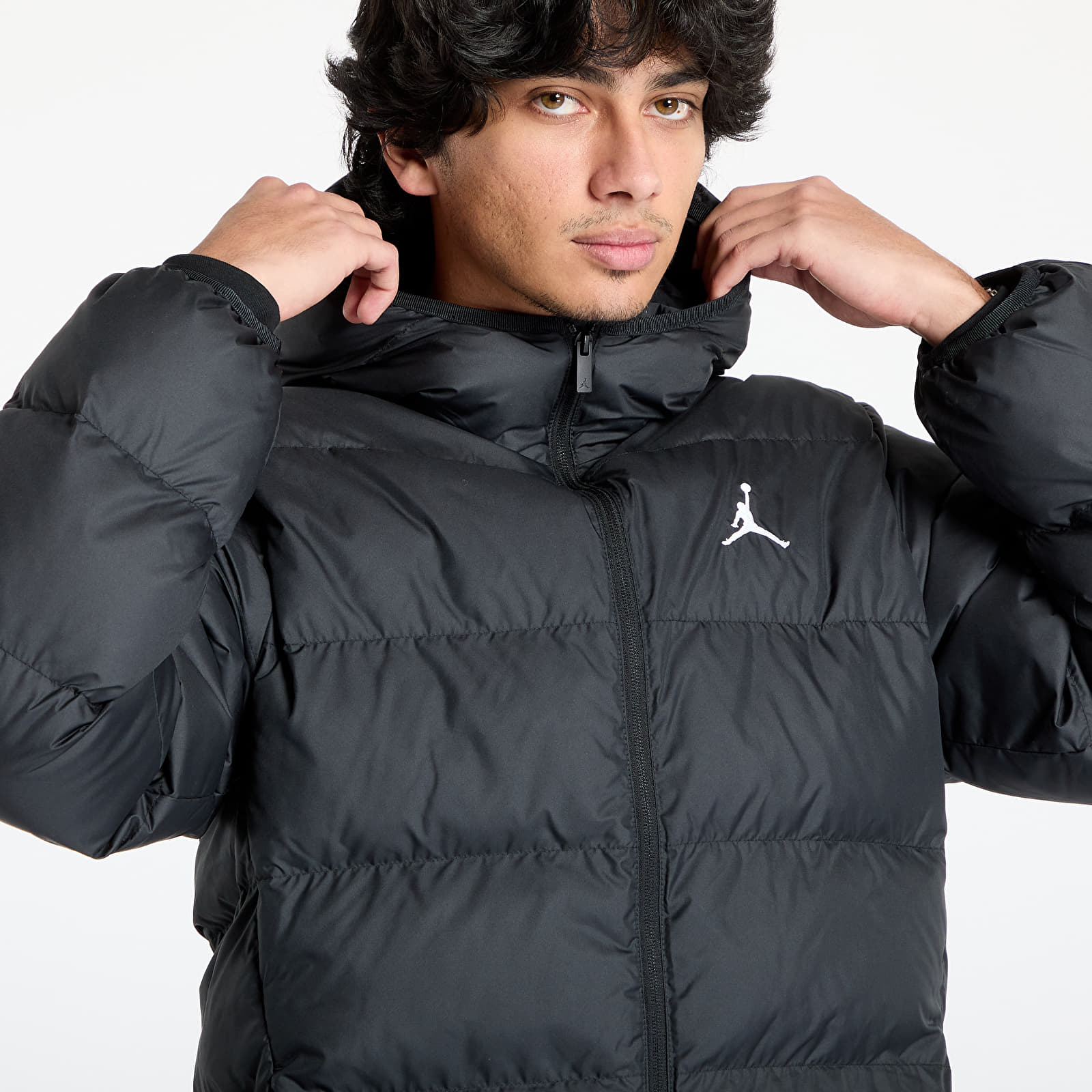Puchówki Jordan Brooklyn Men's Puffer Jacket Black