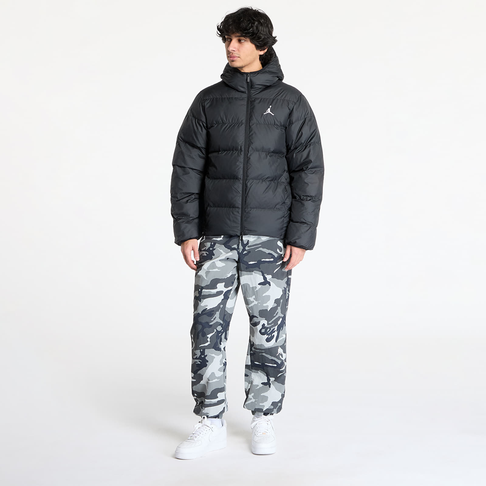 Puchówki Jordan Brooklyn Men's Puffer Jacket Black