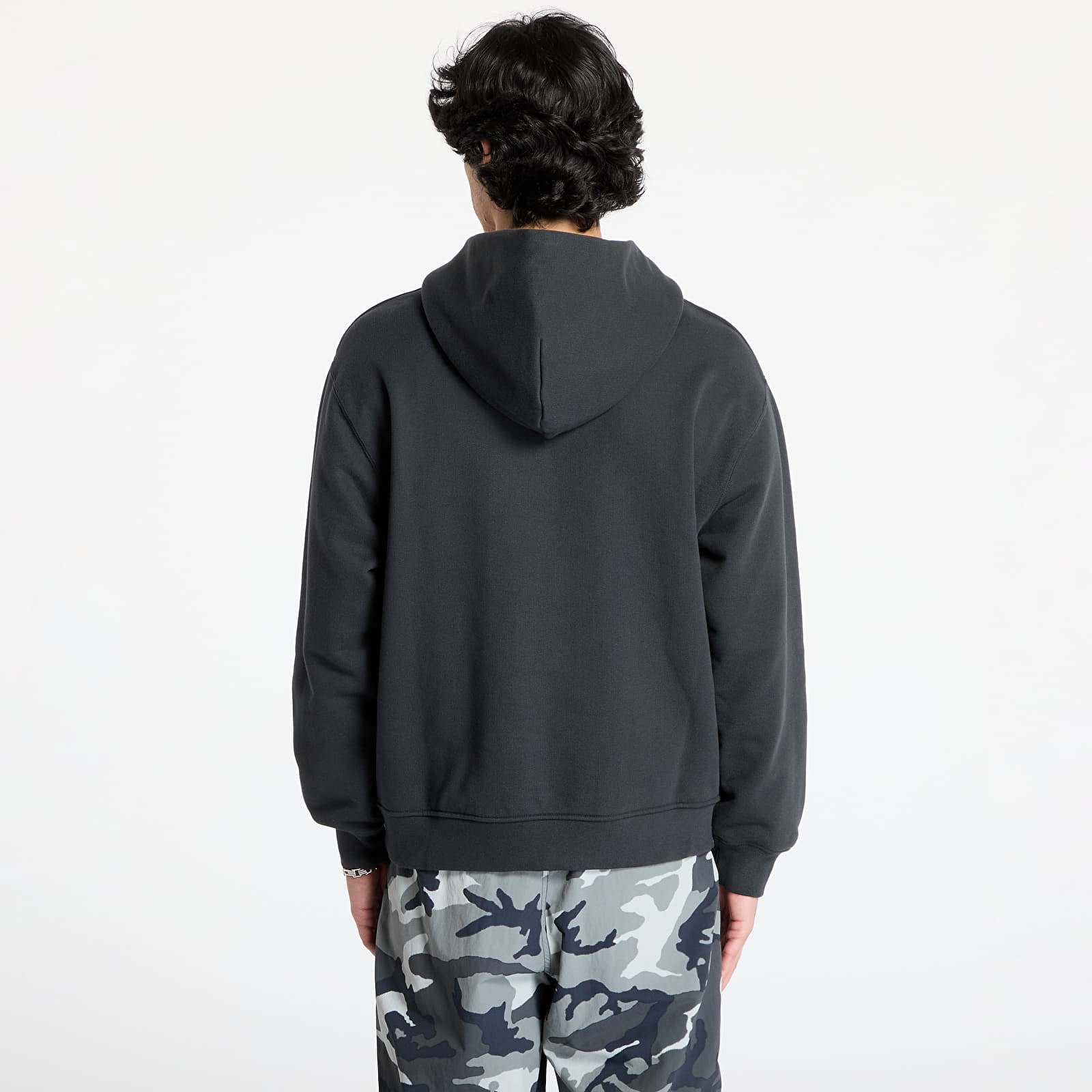 Hanorace Air Jordan Wordmark Men's Fleece Pullover Hoodie Off Noir