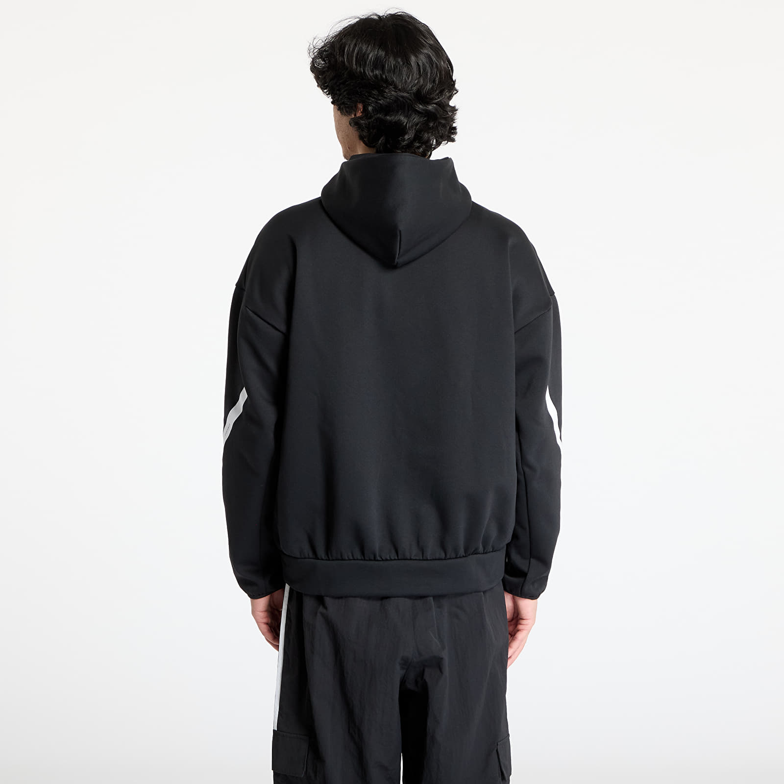Sweatjacken und Sweatshirts adidas Z.N.E. Hoodie Black/ White