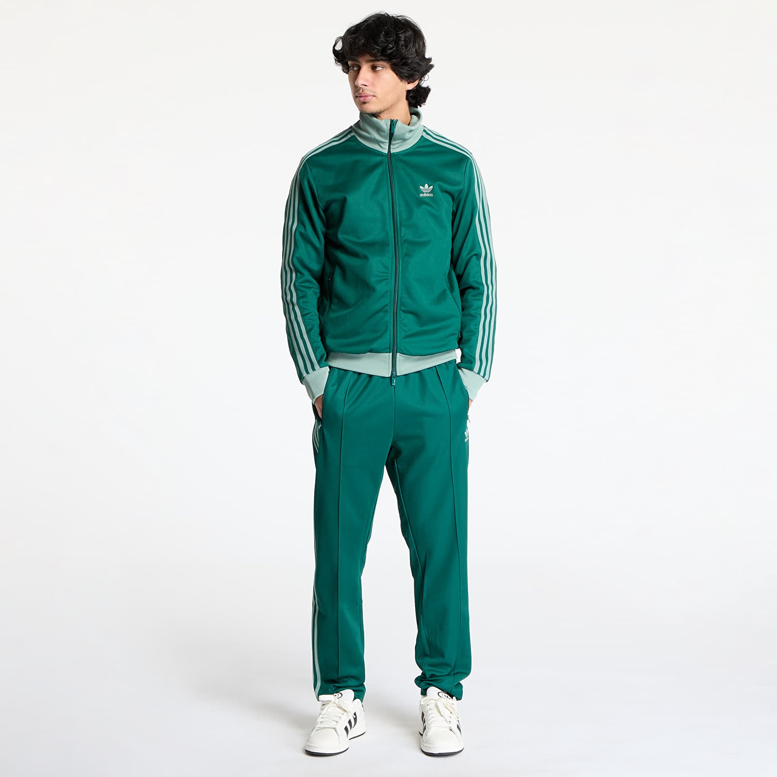 Jogger bikses adidas Adicolor Classics Track Pants Collegiate Green/ Silver Green