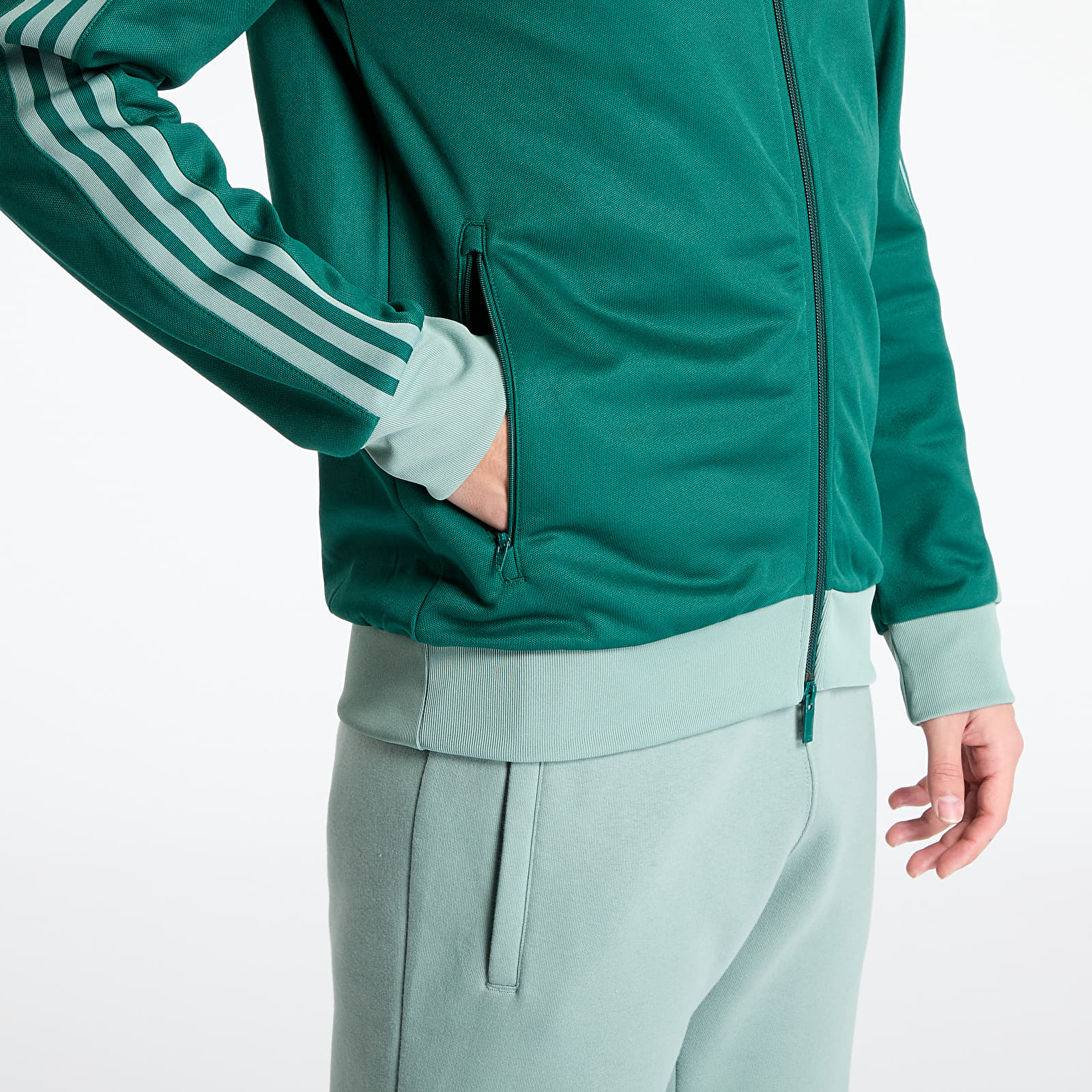 Bluzy adidas Adicolor Classics Track Top Collegiate Green/ Silver Green