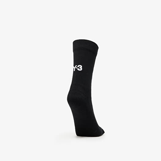 Socks Y-3 Stripes Socks Black | Footshop