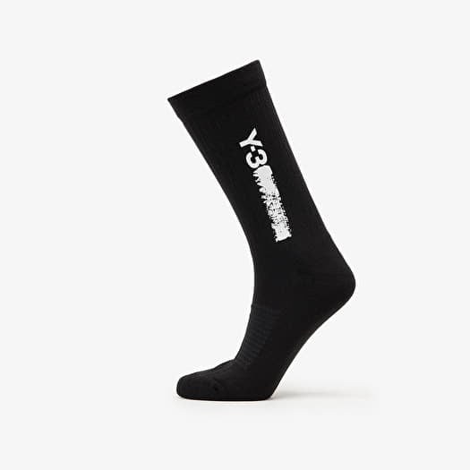 Y-3 Merch Crew Socks Black