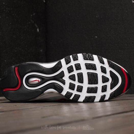 Women s shoes Nike Air Max 97 QS GS Metallic Silver Varsity Red