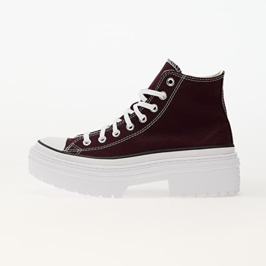 Converse Chuck Taylor All Star Lugged Heel Platform Bloodstone/ White/ Black