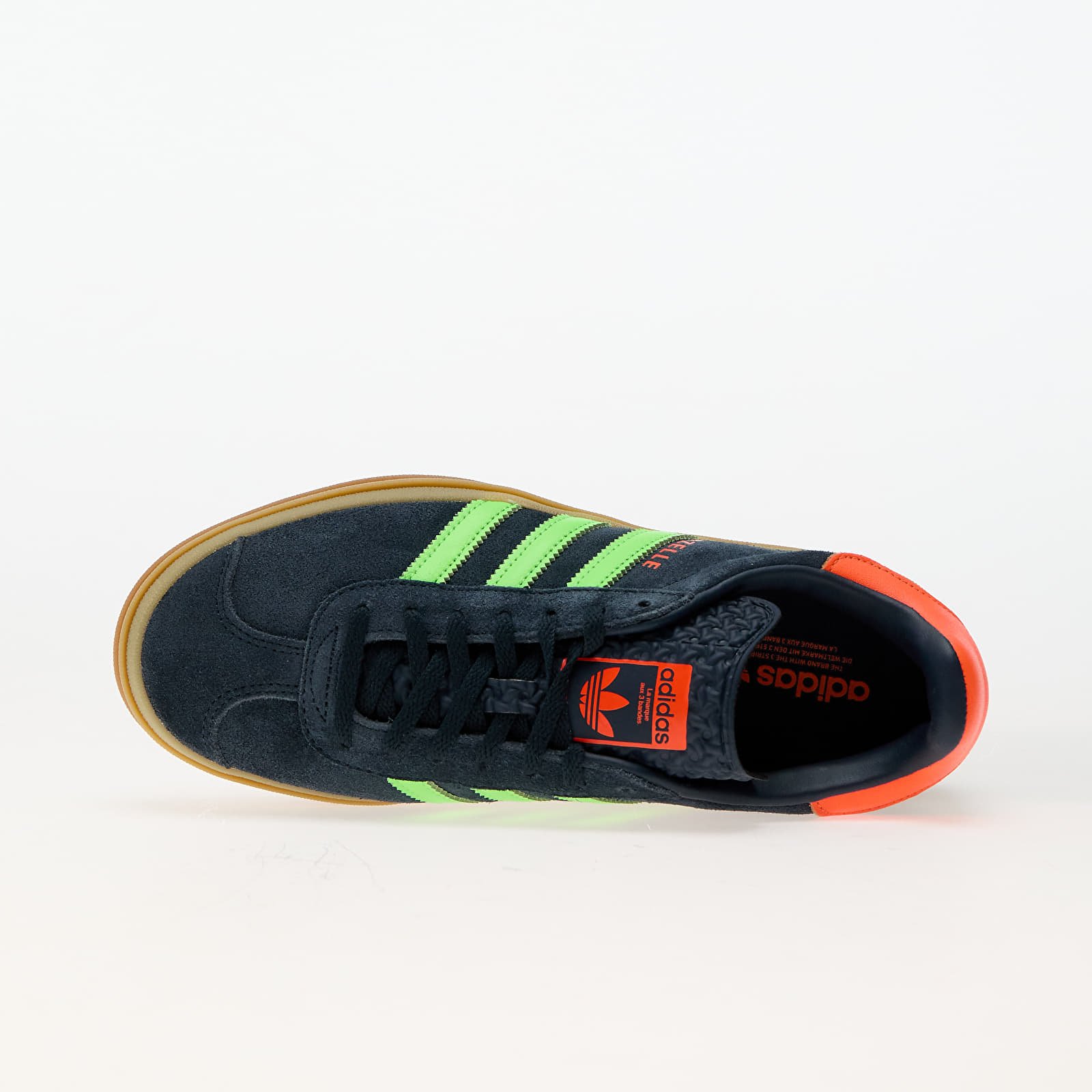 Női cipők adidas Gazelle Bold W Aurora Ink/ Solar Orange/ Gum5