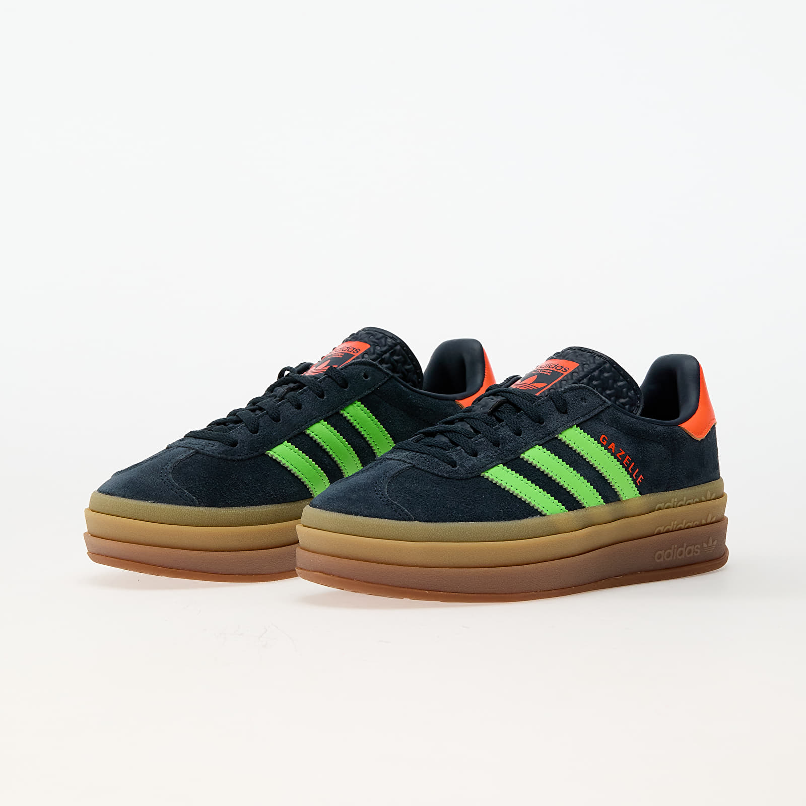 Női cipők adidas Gazelle Bold W Aurora Ink/ Solar Orange/ Gum5